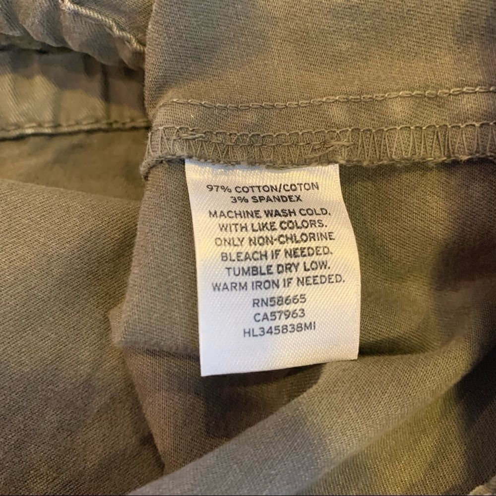 Hinge Army Green Utility Jacket Size XS - Picture 7 of 10